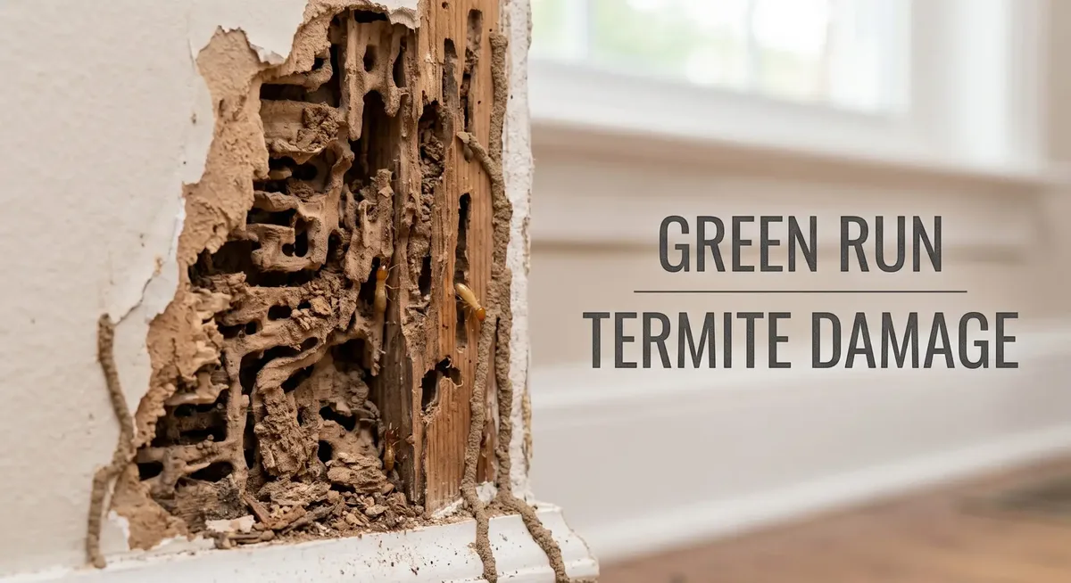 Green Run Termite Damage: The Hidden Threat Beneath the Surface