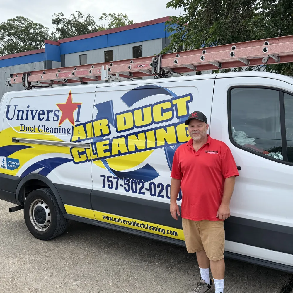 Universal Duct Cleaning Van in Hampton Roads